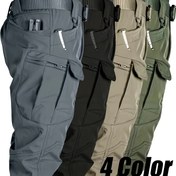Resim Erkek Taktik Kargo Pantolonu Çoklu Cep ile - Yürüyüş, Balıkçılık ve Açık Hava Maceraları için Hafif, Dayanıklı Kumaş - Gri, Siyah, Kahverengi ve Yeşil Renklerde Bahar/Sonbahar Rahat Spor Pantolonları, Yürüyüş Pantolonları 