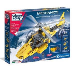 Resim Clementoni Mekanik Laboratuvarı Kurtarma Helikopteri 