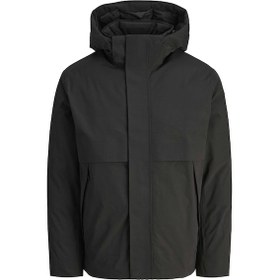 Resim Jack & Jones Jprccmoon Erkek Şişme Mont Moon Jacket Sn Siyah 