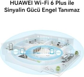 Resim HUAWEI WiFi AX3 NEW Router - Wi-Fi 6 Plus 3000 Mbps, 160 MHz bant genişliği, akıllı Wi-Fi yönetimi, geniş kapsama 