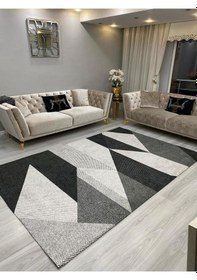 Resim Ideal Kadife 4 M2 Ve 6 M2 Seçenekli Lastikli Halı Örtüsü 345 Ort345 