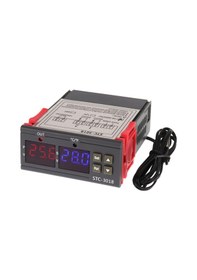 Resim Mufunye Stc-3018 Dijital Sıcaklık Kontrol Cihazı Akıllı Ntc Sensör Sıcaklık Kontrol Termostatı Sıfır Buzdolabı Kuluçka İçin 