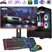 Resim ROGAME I7 14700f 32gb Ddr4 1tb M2 8gb Rtx4060 27" 180hz Monitörlü Oyun Bilgisayarı 