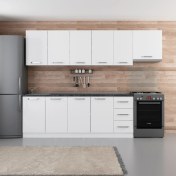 Resim Minar 280 cm Mutfak Dolabı Beyaz 280-B10 