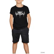 Resim Black Witchery Siyah Çocuk Tişört Siyah 