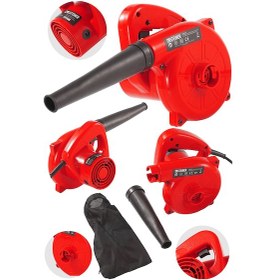 Resim Steiner 3000 W Hava Kompresörü Elektrikli Devir Ayarlı Hava Üfleme Makinesi Kırmızı 