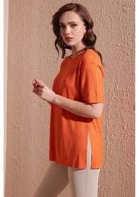 Resim Lela Bayan Bluz 5863683 ORANJ Turuncu 
