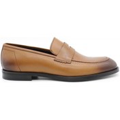 Resim %100 Deri Bağcıksız-tokalı Classic Ayakkabı 1033250259 Taba 