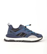 Resim MARCOMEN Erkek Bağcıklı Kalın Tabanlı Comfort Sneaker Gerçek Deri Mc 18270 Lacivert 