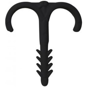 Resim Eterplast 7 Mm Siyah Çiftli Yere Tespit Dübeli (Kılçık) (250 Ade 