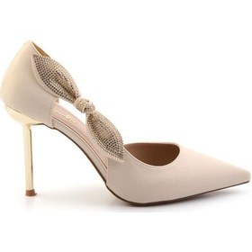 Resim Bej Kadın Abiye Ayakkabı K01209082004 Diğer 