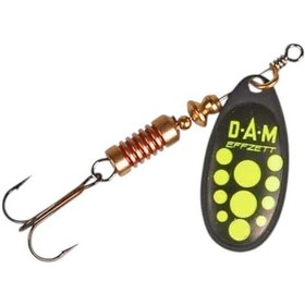 Resim D.a.m. 5121403 Döner Kaşık Siyah Sarı Noktalı 6 Gr 