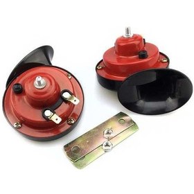 Resim Pazly 12v Çift Tonlu Yüksek Sesli Elektrikli Salyangoz Korna - Motosiklet, Araba, Tekne İçin 