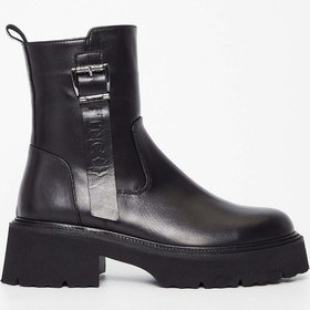 Resim Tamer Tanca Kadın Hakiki Deri Siyah Deri Casual Bot 33 4970 Bn Bot Sk23/24 Sıyah Dr Siyah 