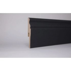 Resim By Istanbul Yalı Modeli Bute Siyah Pvc 10CM Galata Parke Süpürgelik SB10 