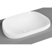 Resim Vitra Frame Tezgah Üstü Tv Lavabo 57 CM Beyaz 5653B403-0016 