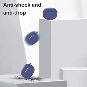 Resim Coverzone Xiaomi Redmi Buds 4 Pro ile uyumlu Kulaklık Kılıf Darbeye Dayanıklı Silikon Yumuşak Koruyucu Toz ve Kirden Koruyan Xiaomi Redmi Buds 4 Pro ile uyumlu Kulaklık Kılıfı Lacivert 