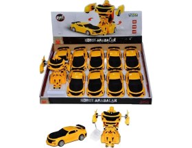 Resim TeknoKapsül Robot Olan Araba Sarı CN1997 