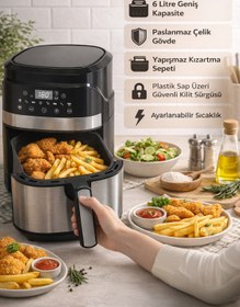 Resim Allians HIKING Serisi HAF-503 Airfryer, Sağlıklı ve Pratik Pişirme Deneyimi 