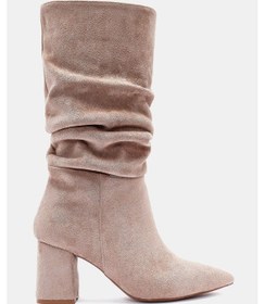 Resim Luna Kadın Vizon Topuklu Çizme Vizon 