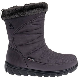 Resim Kamik Hannah Zip Kadın Kar Botu Antrasit Gri 