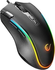 Resim Hepta Collection Rampage Smx-g72 Greedy 8 Tuşlu Double Click Real Rgb Ledli Makrolu 7200dpi Gaming Oyuncu Mouse 