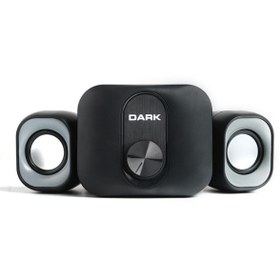 Resim Hızlı Stok DARK DK-AC-SP213 TOTAL 11W RMS 2+1 USB SPEAKER 