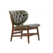 Resim Bengimobilya Sandalye Zus185 Kapitone Model Ahşap Retro Iskelet Yeşil Suni Der 