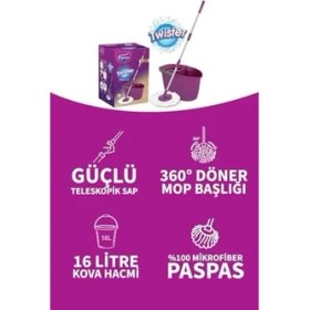 Resim Pucutun Twister Otomatik Temizlik Seti – Multi Yedek Firça Hediye 