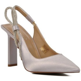 Resim Gümüş Kadın Abiye Ayakkabı 298225 Z Gümüş 