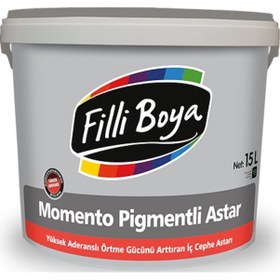 Resim Filli Boya Momento Pigmentli İç Cephe Astarı 2,5 L - 7,5 L -15 L (456582374) 