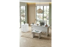 Resim Yurudesign Vario ABC Ofis Büro Masa Takımı 3 Renk VO9-W 