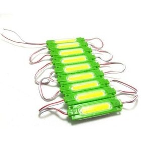 Resim Cob Led Modül Yeşil 12V 2 Watt Cob Led (10 Adet) 
