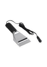 Resim Arabalar, Kamyonlar, Suv'lar İçin 12v Isıtmalı Kar Küreği Elektrikli Ön Cam Buz Kazıyıcı 