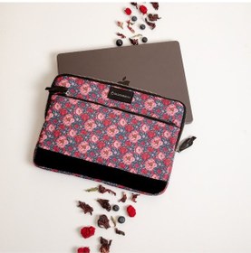 Resim Bloominbag Blossom Lovin'14 İnç Laptop / Macbook Uyumlu Kılıf Fuşya 