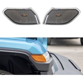 Resim Wondernest Yaprak Yan Wrangler Tekerlek Sones Sinyali Plaka Lambası Kaş Kararmış Jl Jeep Işık Dönüş Araba 2018- Tb Diğer 