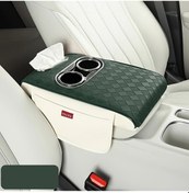 Resim Chuangyinshop Essential Car Armrest Dark Green Merkez Konsol Depolama Kutusu Araç İçi Modifikasyon 