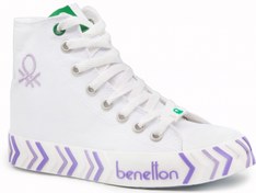 Resim United Colors of Benetton Bnt 22Y 30625 Lıla Bayan Ayakkabı Bayan Spor 