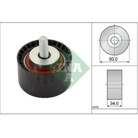 Resim Ina 532088810 - Gergi Makarası Volvo S60 13 15 S80 -S90 16 V40 V60 V90 16 XC60 13 XC90 14 XC70 13 