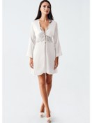 Resim İmaj 4010 Ekru Renk Saten 6lı Çeyizlik Set Ekru 