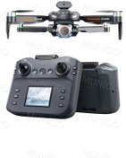 Resim Munico Engel Kaçınma Katlanabilir Rc Video Kayıt Drone DJE Drone Profesyonel HD Çift Kamera Ekran 