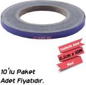 Resim Carub Fosforlu Bant 0.5Cmx10M Mavi 