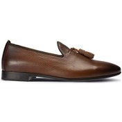 Resim Deery Hakiki Deri Taba Rengi Erkek Loafer Ayakkabı Taba (539921493) Taba 