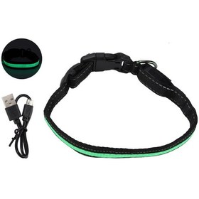 Resim Led'li Köpek Tasma Yongtao Mavi Xl 