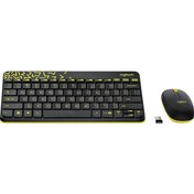 Resim Cbox Logitech Mk240 Nano Kablosuz Klavye Ve Fare Seti Siyah Diğer 