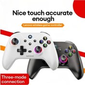 Resim Sunshine022 Lenovo S02 Kablosuz Bluetooth Oyun Kumandası Siyah, Joystick, Jiroskop, Titreşim Motoru 