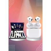 Resim 3.nesil Tws Bluetooth Kulaklık Bluetooth Bağlantılı Akıllı Saat Amoled Ekran Plastik Hasır Kordon 
