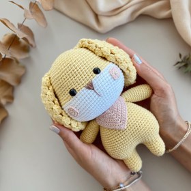 Resim Amigurumi Köpüş Oyuncak 2 - Sarı 