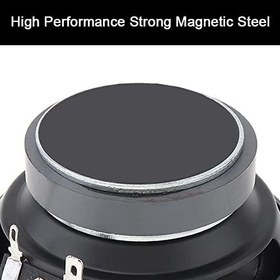 Resim Baceyong Araç Koaksiyel Hoparlör, 93dB hassasiyete sahip 400W koaksiyel hoparlörler, pürüzsüz, nazik ve hoş top tiz ile 129MM/5 İnç koaksiyel hoparlör 