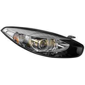 Resim Sol Far Lambası Motorlu Siyah Cerceve Renault Fluence 20132016 